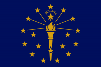 State flag of Indiana