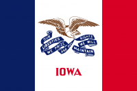State flag of Iowa