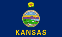 State flag of Kansas