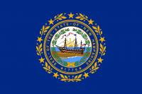 State flag of New Hampshire