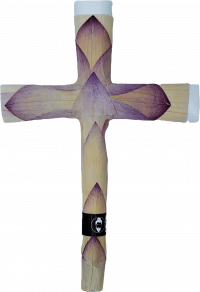 blue lotus cross