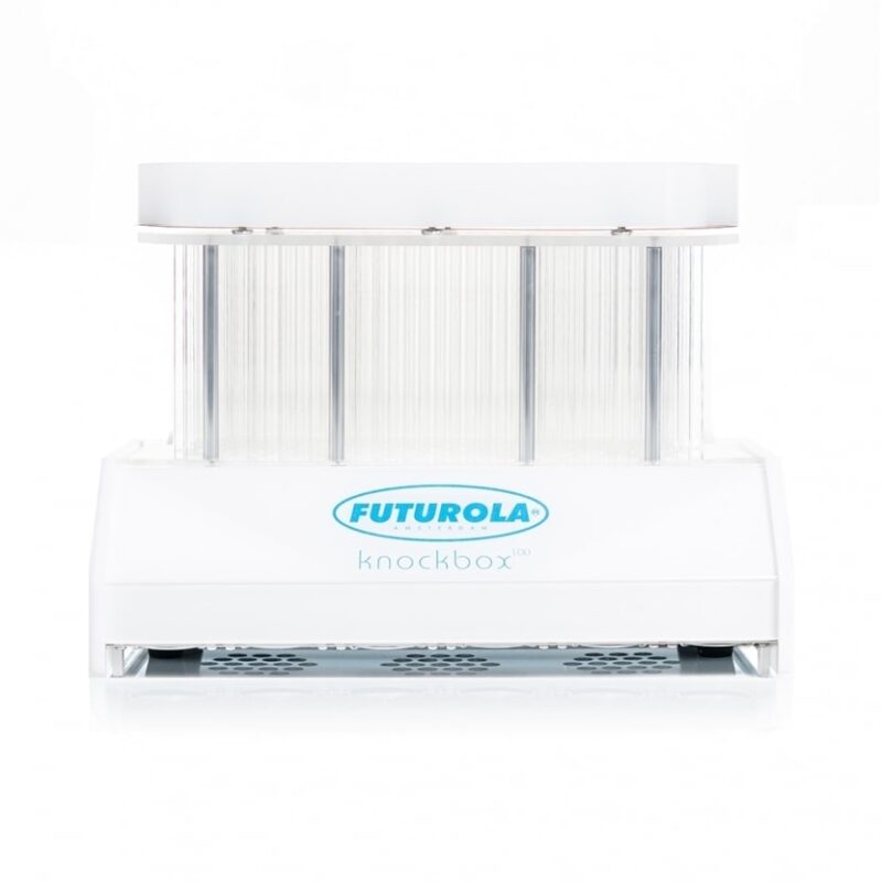 Futurola Knockbox 3/100 pre-roll filling machine with Standard Filling Kit